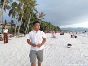 white sand beach of Boracay in Aklan