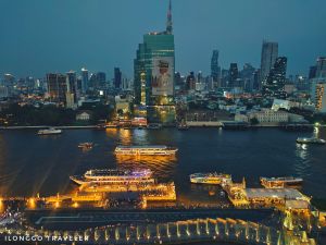 Chao Phraya River in Bangkok, Thailand