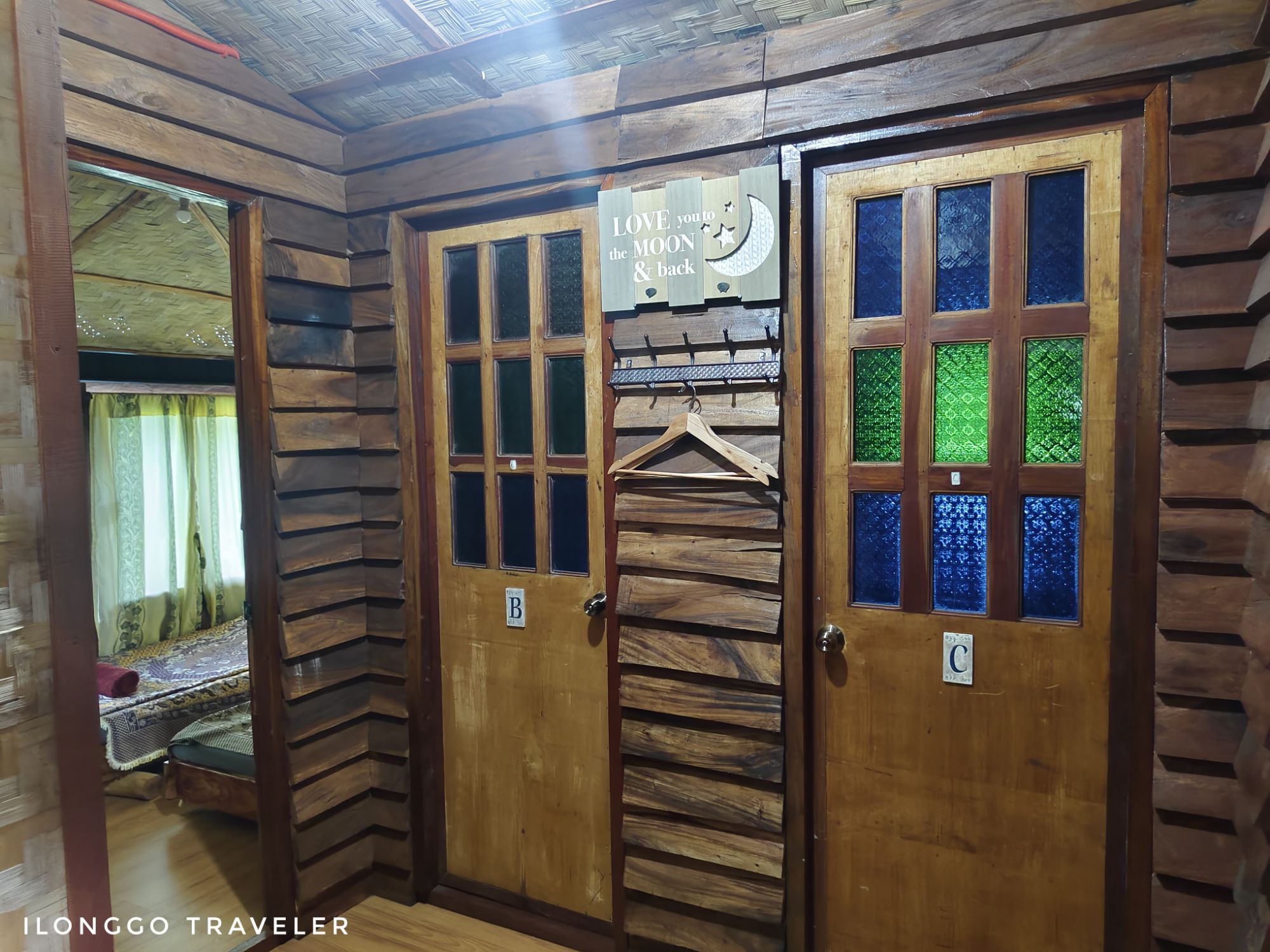 Cozy guest room inside Neptune Pittman’s Garden in Guimaras