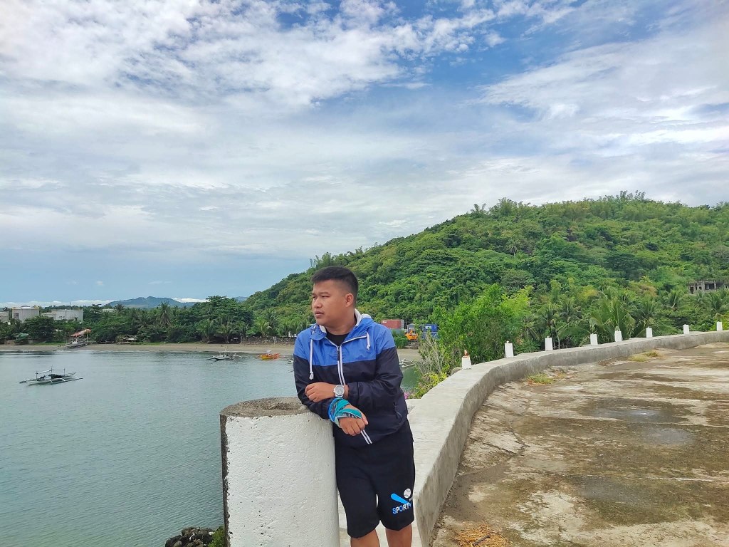 Scenic ocean view from the top of the Ruins of Alcatraz in Roxas City, Capiz