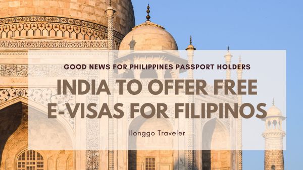 India announced that it will grant free electronic tourist visas (e-visas) to citizens of the Philippines