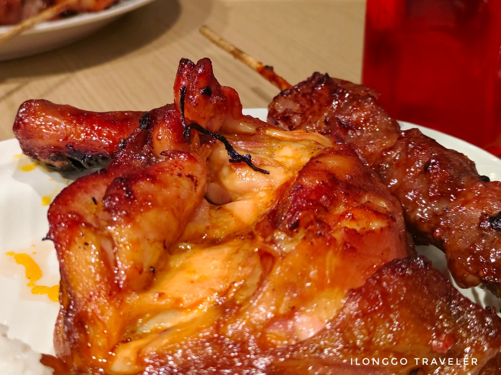 Chicken Inasal served at Mang Inasal Robinsons Place Iloilo