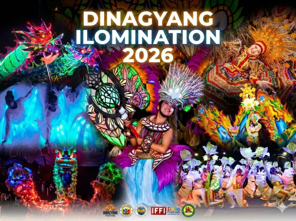 Five competing light festival groups for Dinagyang Ilomination 2026 in Iloilo City